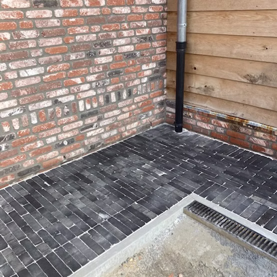 Klinkeroprit en verharding